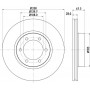 MDC1776 MINTEX Гальмівний диск