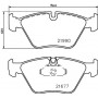 MDB2107 MINTEX Комплект гальмівних колодок дисковий гальм
