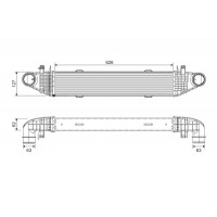 818276 VALEO Интеркулер