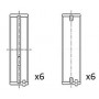 BM1060-050 FAI AutoParts Підшипник колінвала