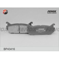 BP43416 FENOX Комплект гальмівних колодок дисковий гальм