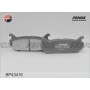 BP43416 FENOX Комплект гальмівних колодок дисковий гальм