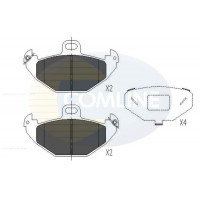 CBP01020 COMLINE Комплект гальмівних колодок дисковий гальм