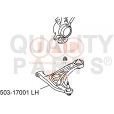 503-17001 IAP QUALITY PARTS Ричаг незалежної підвіски колеса, подвеска колеса