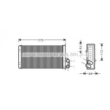 RT6226 AVA QUALITY COOLING Теплообмінник обігрів салону