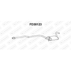 FD30123 VENEPORTE Предглушник вихлопних газів