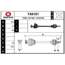 T49101 EAI Привідний вал