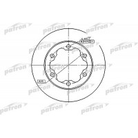 PBD4089 PATRON Гальмівний диск