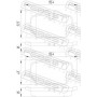 1901-E90R FEBEST Комплект гальмівних колодок дисковий гальм