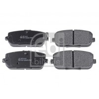 116386 FEBI BILSTEIN Комплект гальмівних колодок дисковий гальм