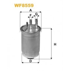 WF8569 WIX FILTERS Паливний фільтр