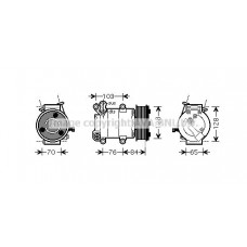 FDAK418 AVA QUALITY COOLING Компресор кондиціонера