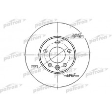 PBD4308 PATRON Гальмівний диск