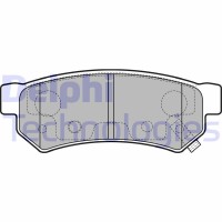 LP3305 DELPHI КомплеК т гальмівних колодок, дискове гальмо