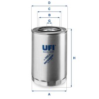24.395.00 UFI Паливний фільтр