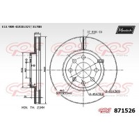871526 MAXTECH Гальмівний диск