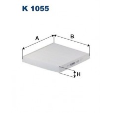 Фільтр повітря у внутрішньому просторі FILTRON K 1055