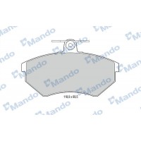MBF015109 MANDO Комплект гальмівних колодок дисковий гальм