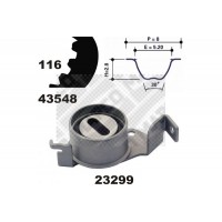 23548 MAPCO Комплект ременя ГРМ