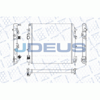M-0230860 JDEUS Радіатор охолодження двигуна