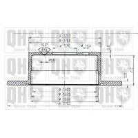 BDC3776 QUINTON HAZELL Гальмівний диск