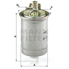 WK 841 MANN-FILTER Паливний фільтр