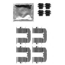 8DZ 355 204-801 HELLA Комплектуючі колодки дискового гальма