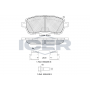 181881-204 ICER Комплект гальмівних колодок дисковий гальм