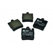 8DB 355 008-451 HELLA PAGID Комплект гальмівних колодок дисковий гальм