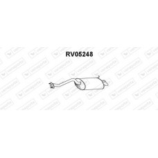 RV05248 VENEPORTE Глушник вихлопних газів кінцевий