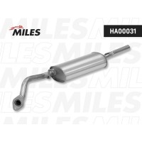 HA00031 MILES Глушник вихлопних газів кінцевий