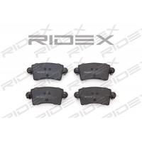 402B0167 RIDEX Комплект гальмівних колодок дисковий гальм