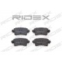 402B0167 RIDEX Комплект гальмівних колодок дисковий гальм