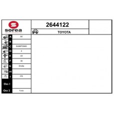2644122 EAI Гальмівний супорт