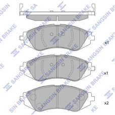 SP1159 Hi-Q Комплект гальмівних колодок дисковий гальм