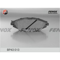 BP43013 FENOX Комплект гальмівних колодок дисковий гальм