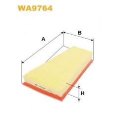 WA9764 WIX FILTERS Повітряний фільтр