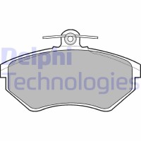 LP770 DELPHI Комплект гальмівних колодок дисковий гальм