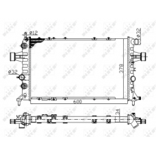 WG1723176 WILMINK GROUP Радіатор охолодження двигуна