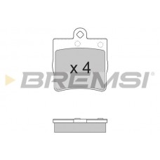 BP2861 BREMSI КомплеК т гальмівних колодок, дискове гальмо