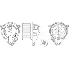AB 272 000S MAHLE Вентилятор салону