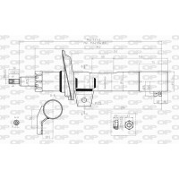 SAB8030.31 OPEN PARTS Амортизатор