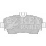 KBP1752 KEY PARTS КомплеК т гальмівних колодок, дискове гальмо