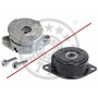 0-N1609 OPTIMAL Натяжная планка, Поліклиновий ремінь