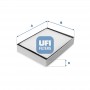 53.077.00 UFI Фільтр повітря у внутрішньому просторі