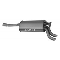 01.050 ASMET Глушник вихлопних газів кінцевий
