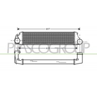 BM018N001 PRASCO Интеркулер