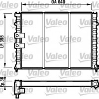 731586 VALEO Радіатор охолодження двигуна