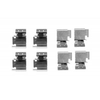 1 987 474 312 BOSCH Комплектуючі колодки дискового гальма