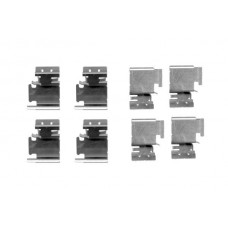 1 987 474 312 BOSCH Комплектуючі колодки дискового гальма